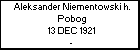 Aleksander Niementowski h. Pobog