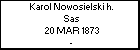 Karol Nowosielski h. Sas
