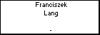 Franciszek Lang