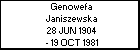 Genowefa Janiszewska