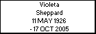 Violeta Sheppard