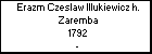 Erazm Czeslaw Illukiewicz h. Zaremba