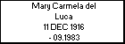 Mary Carmela del Luca