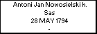 Antoni Jan Nowosielski h. Sas
