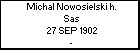Michal Nowosielski h. Sas