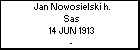 Jan Nowosielski h. Sas