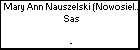 Mary Ann Nauszelski (Nowosielski) h. Sas