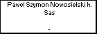Pawel Szymon Nowosielski h. Sas