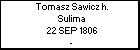 Tomasz Sawicz h. Sulima