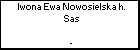 Iwona Ewa Nowosielska h. Sas