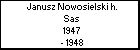 Janusz Nowosielski h. Sas