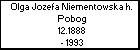 Olga Jozefa Niementowska h. Pobog