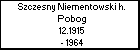 Szczesny Niementowski h. Pobog