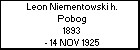 Leon Niementowski h. Pobog
