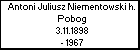 Antoni Juliusz Niementowski h. Pobog