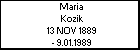 Maria Kozik