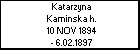 Katarzyna Kaminska h.