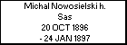 Michal Nowosielski h. Sas