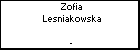 Zofia Lesniakowska