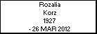 Rozalia Korz