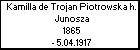 Kamilla de Trojan Piotrowska h. Junosza