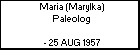 Maria (Marylka) Paleolog