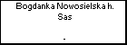 Bogdanka Nowosielska h. Sas