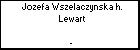 Jozefa Wszelaczynska h. Lewart
