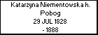 Katarzyna Niementowska h. Pobog