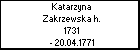 Katarzyna Zakrzewska h.