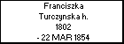Franciszka Turczynska h.