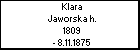 Klara Jaworska h.