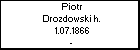 Piotr Drozdowski h.