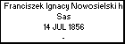Franciszek Ignacy Nowosielski h. Sas