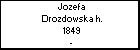 Jozefa Drozdowska h.
