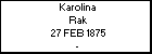 Karolina Rak