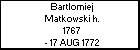 Bartlomiej Matkowski h.