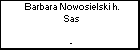 Barbara Nowosielski h. Sas