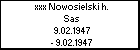 xxx Nowosielski h. Sas