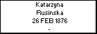 Katarzyna Rusinska
