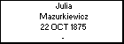 Julia Mazurkiewicz