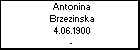 Antonina Brzezinska