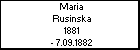 Maria Rusinska