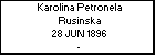 Karolina Petronela Rusinska