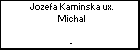 Jozefa Kaminska ux. Michal