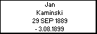 Jan Kaminski
