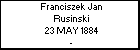 Franciszek Jan Rusinski