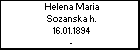 Helena Maria Sozanska h.