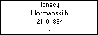 Ignacy Hormanski h.