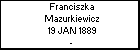 Franciszka Mazurkiewicz